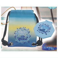 PIKO Miniature Mirror & Knapsack Mascot [3.Yellow x Blue]