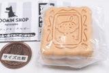 Moomin Shop Patisserie Miniature Keychain [3.Cream Sand Cookie Little My]