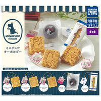 Moomin Shop Patisserie Miniature Keychain [All 5 type set(Full Complete)]
