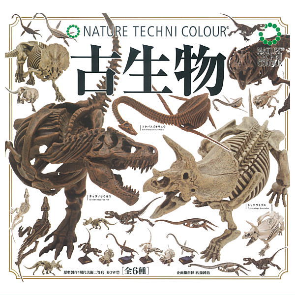 Nature Techni colour Paleontology [All 6 type set(Full Complete)]