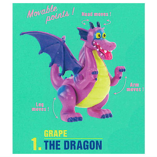 Wakana Yamazaki  THE DRAGON �• THE WIZARD Figure Collection [1.THE DRAGON GRAPE]