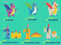 Wakana Yamazaki  THE DRAGON �• THE WIZARD Figure Collection [All 6 type set(Full Complete)]