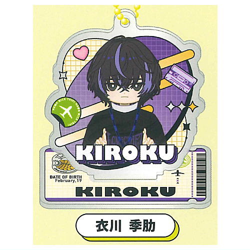 18TRIP HAMA Nice Trip Acrylic Stand Day2 [2.Kiroku Kinugawa]