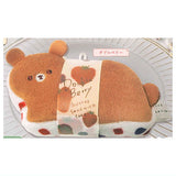 Bear Butter Sand stuffed toy [1.Double Berry]