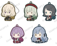BanG Dream! Ave Mujica Petattonejimaki Rubber Keychain [All 5 type set(Full Complete)]