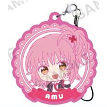 Shugo Chara! Capsule Rubber Strap Art [1.Amu Hinamori]