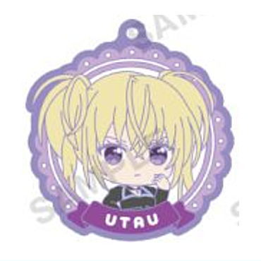 Shugo Chara! Capsule Rubber Strap Art [3.Utau Hoshina]