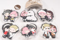 SPYxFAMILY Capsule Rubber Keychain Duo Collection [All 6 type set(Full Complete)]