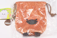 Fuwafuwa Animal Drawstring Pouch [5.Duckpus]