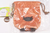 Fuwafuwa Animal Drawstring Pouch [5.Duckpus]