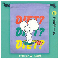 Ichimura Yuri Nanigenainezumi Shiratama Pouch Assortment Collection [2.Kinchaku Pouch]