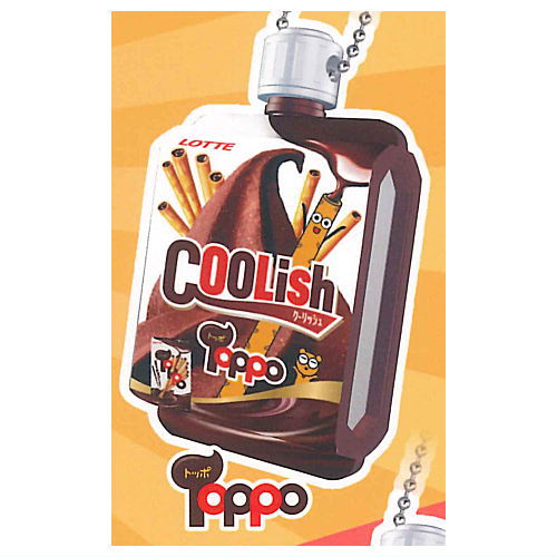 LOTTE Coolish #Moso Package Miniature Mascot [2.TOPPO]