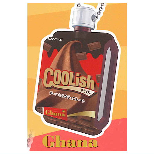 LOTTE Coolish #Moso Package Miniature Mascot [3.Ghana]