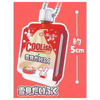 LOTTE Coolish #Moso Package Miniature Mascot [5.Yukimi Daifuku]