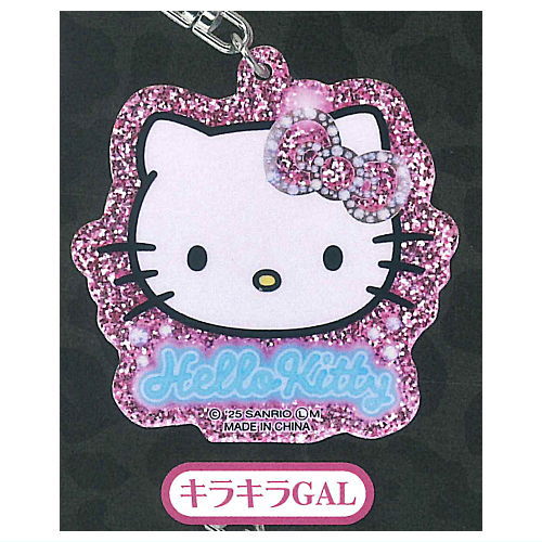 Sanrio Hello Kitty Acrylic Keychain [2.Kirakira GAL]