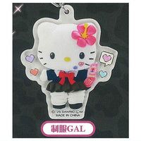 Sanrio Hello Kitty Acrylic Keychain [4.Uniform GAL]