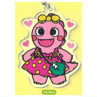 Zawazawamorino Ganko-chan Acrylic Keychain Capsule Toy [1.Ganko-chan]