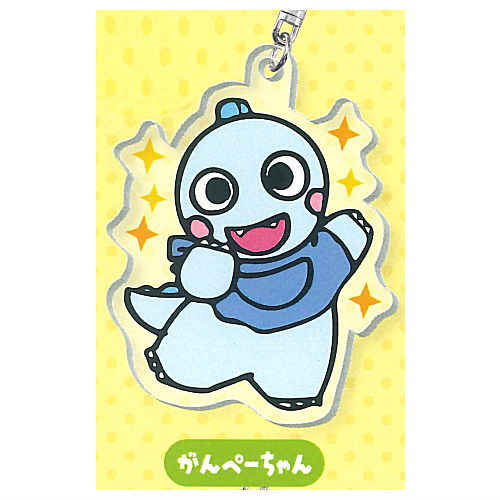 Zawazawamorino Ganko-chan Acrylic Keychain Capsule Toy [2.Ganpe-chan]