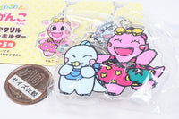 Zawazawamorino Ganko-chan Acrylic Keychain Capsule Toy [3.Ganko-chan & Ganpe-chan]