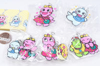 Zawazawamorino Ganko-chan Acrylic Keychain Capsule Toy [All 5 type set(Full Complete)]