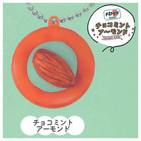 Sanko Seika Compact Mirror Miniature Collection [5.Chocolate Mint Almond]