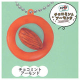 Sanko Seika Compact Mirror Miniature Collection [5.Chocolate Mint Almond]