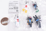 Lisa and Gaspard Mejirushi Accessory [All 5 type set(Full Complete)]