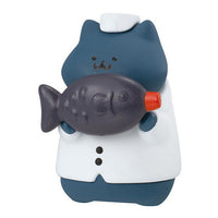 Obungutoissho Mascot Figure Collection hey rasshai nanodesu [1.Itamae cat]