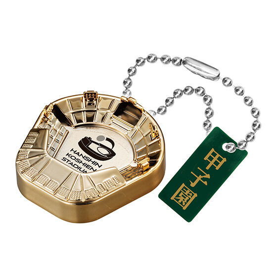 Miniature Hanshin Koshien Stadium Summer 2025 [5.Realistic Hanshin Koshien Stadium Charm (Gold Ver.)]