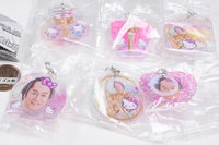 Matsuken Samba x Hello Kitty Flat Mejirushi Accessory [All 6 type set(Full Complete)]