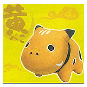 Colorful Akabeko Plush Toy [3.Yellow Beko]