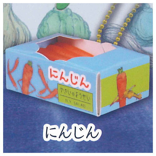 Vegetable Fairy N.Y.SALAD Boxed Vegetable Mascot [4.Carrot]