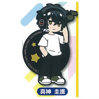 WITCH WATCH Peta! Rubber Witch Watch Sticker [4.Keigo Magami]