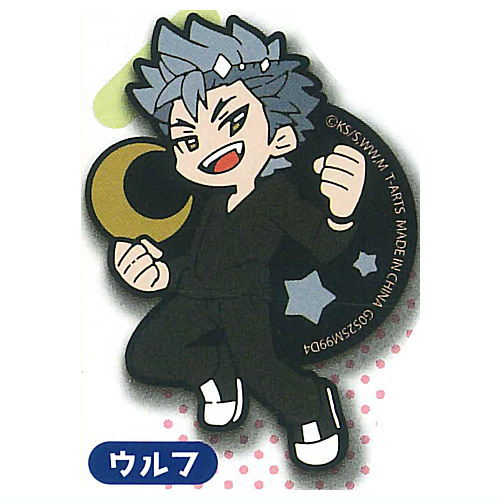 WITCH WATCH Peta! Rubber Witch Watch Sticker [5.Wolf]