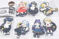 WITCH WATCH Peta! Rubber Witch Watch Sticker [All 7 type set(Full Complete)]