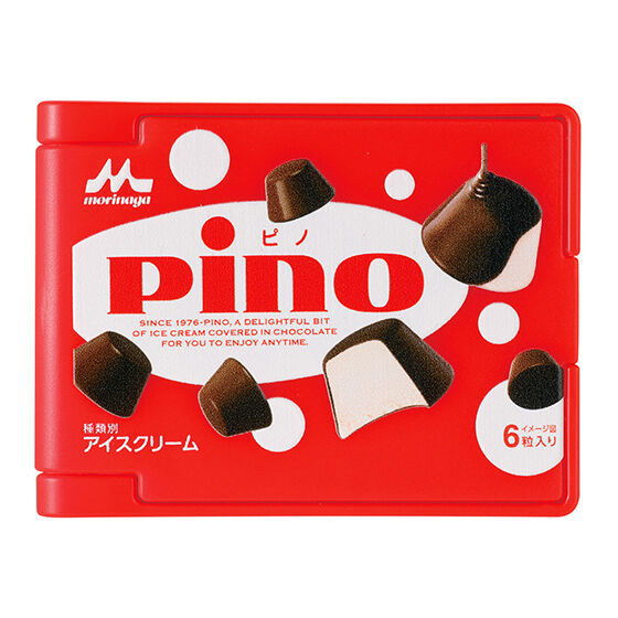 Morinaga Milk Industry Ice Cream Miniature Mirror Collection [1.Pino]