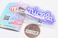 Nicola kirakira aurora bangs Clip [1.Purple]