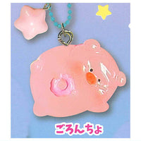 Mogumogu Tonton Keychain [4.Goroncho]