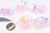 Mogumogu Tonton Keychain [All 4 type set (Full Complete)]