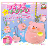 Mogumogu Tonton Keychain [All 4 type set (Full Complete)]