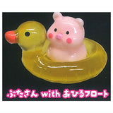 Paripi Animals Figure [2.Pig with Duck Float]