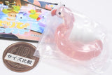 Paripi Animals Figure [3.Rabbit with Flamingo Float]