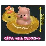 Paripi Animals Figure [4.Bear with Giraffe Float]