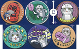 Shigotoneko Semi-3D Rubber Magnet [All 6 type set(Full Complete)]