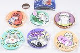 Shigotoneko Semi-3D Rubber Magnet [All 6 type set(Full Complete)]