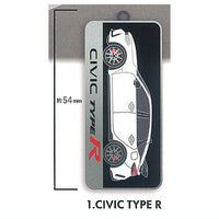 HONDA Car Metal Keychain Part.2 [1.CIVIC TYPE R]