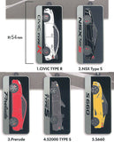HONDA Car Metal Keychain Part.2 [All 5 type set (Full Complete)]