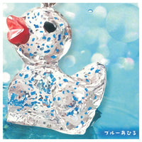 Kirakira Duck Mejirushi Marker [2.Blue Duck]