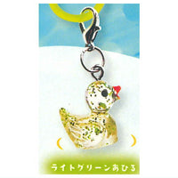 Kirakira Duck Mejirushi Marker [3.Light Green Duck]