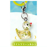 Kirakira Duck Mejirushi Marker [3.Light Green Duck]